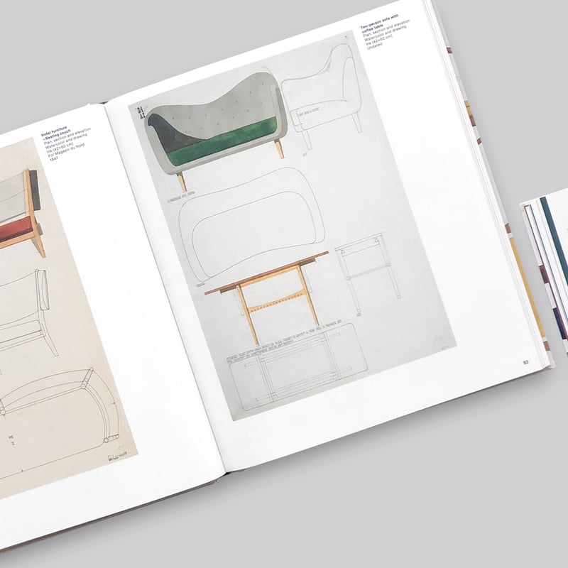 フィンユール 水彩デザイン画 Watercolors by Finn Juhl Amazon.co.jp: フィン ユール 水彩画集☆Watercolors by Finn