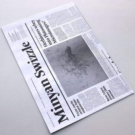 Mark Manders / Floor with Notional Newspapers