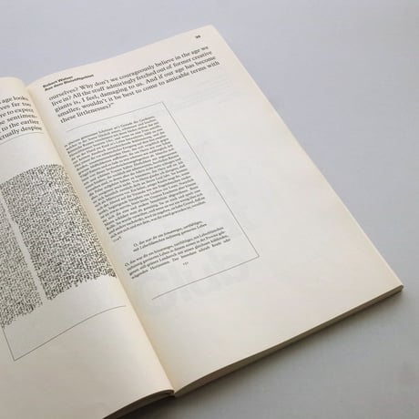 61 books with black type on white cover