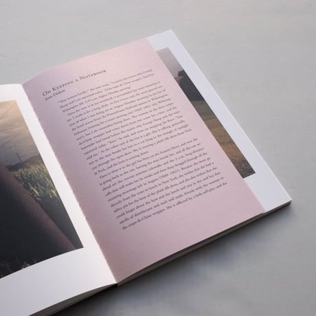 Jamie Hawkesworth &  Joan Didion / On Keeping a Notebook