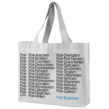 Post-Post totebag designed by Experimental Jetset / Blue