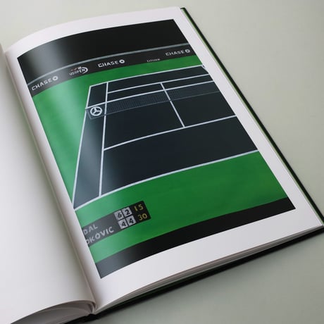 Jonas Wood / 24 Tennis Court Drawings