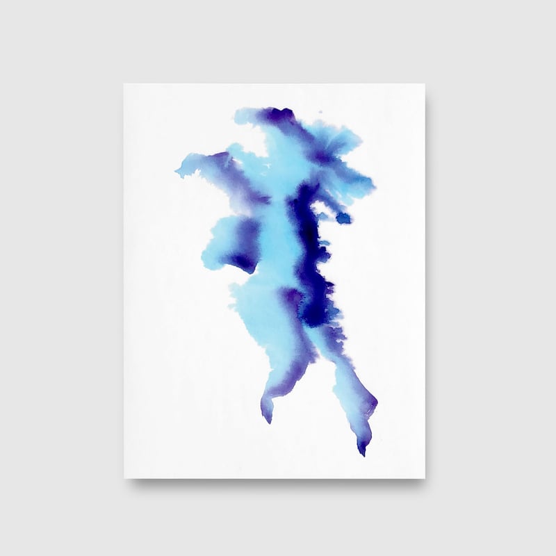 プリント付き] Charlotte Dumas / Ao (Blue) | POST