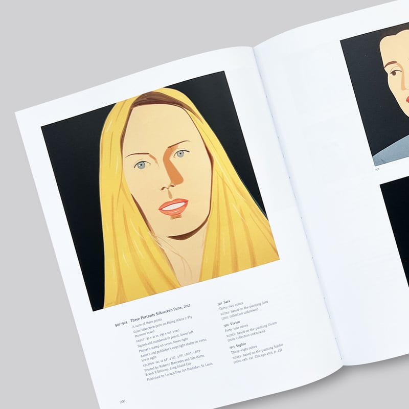 Alex Katz / Prints: Catalogue Raisonné, 1947–20