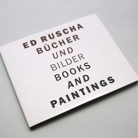 Ed Ruscha / Books and Paintings