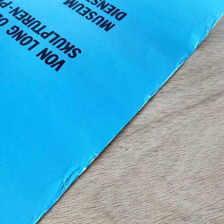 Lawrence Weiner / SLULPTUREN FUR KREFELD Poster
