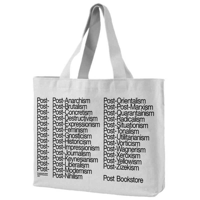 Post-Post totebag designed by Experimental Jets