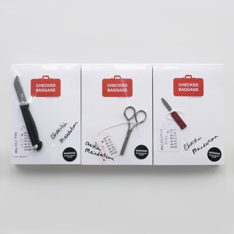 【サイン入り・コレクターズエディション】Christien Meindertsma / Checked Baggage [2nd and last edition]
