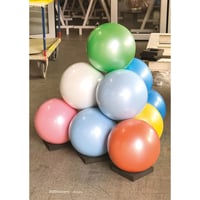 Jeff Koons / Colored Balls (Pyramid)（ 2020Solidarity by Between Bridges Poster）