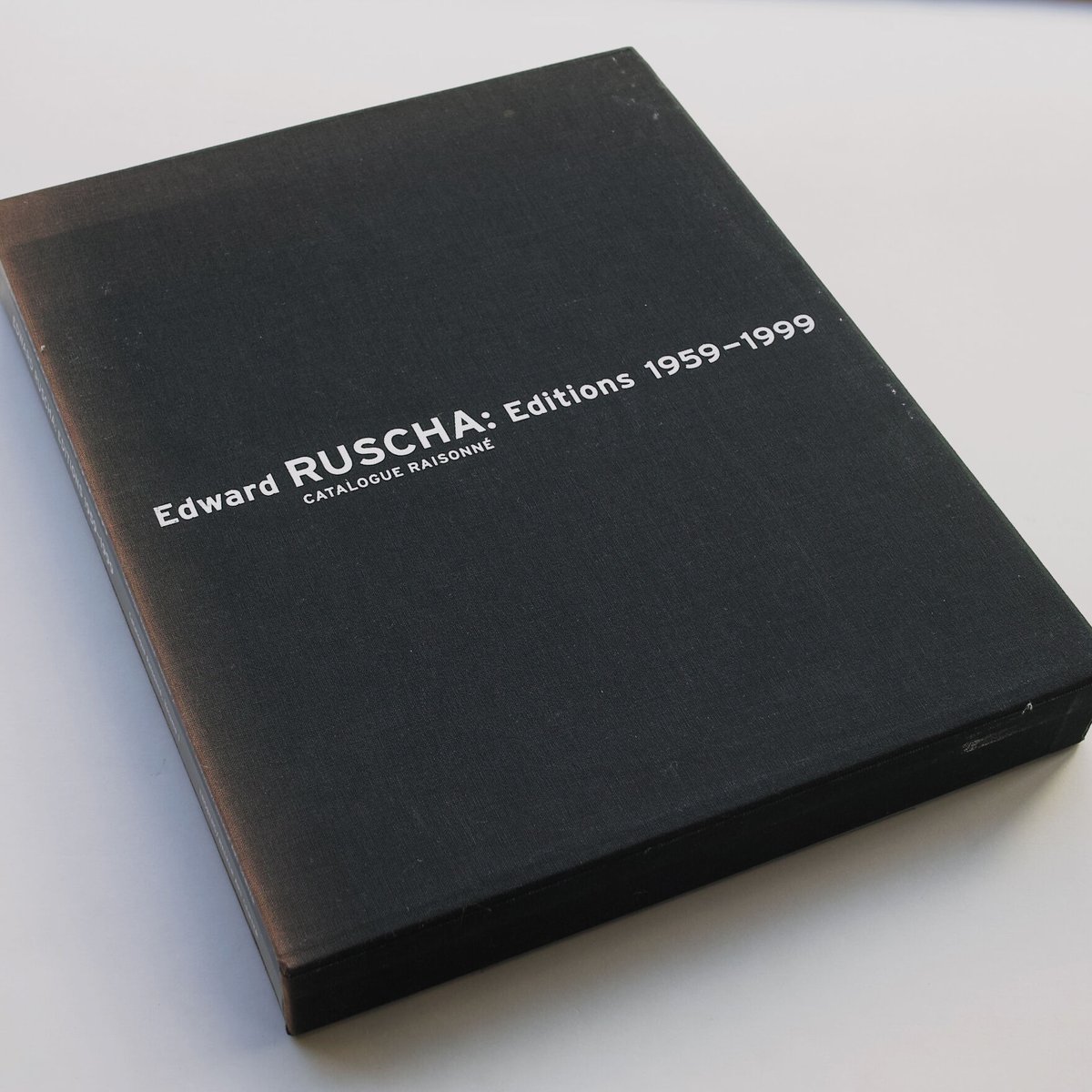 Edward Ruscha / Editions 1959-1999, Catalogue R...