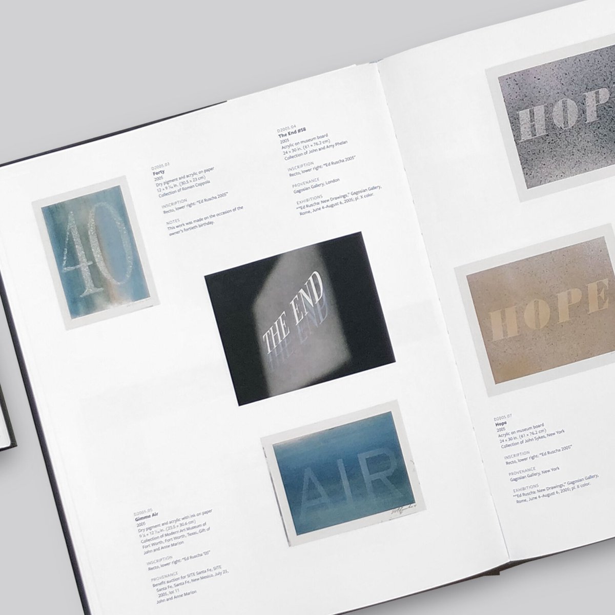 Edward Ruscha / Catalogue Raisonne of the Works