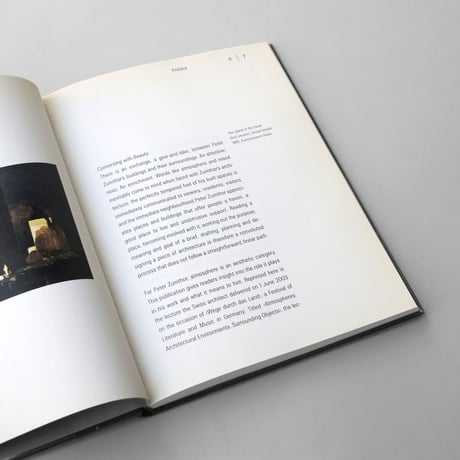 Peter Zumthor / Atmospheres