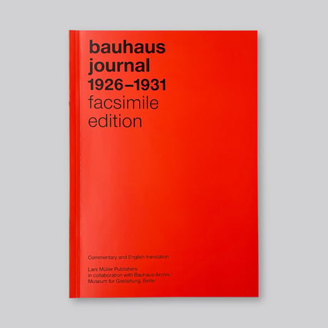 Bauhaus Journal 1926-1931 (Facsimile Edition)