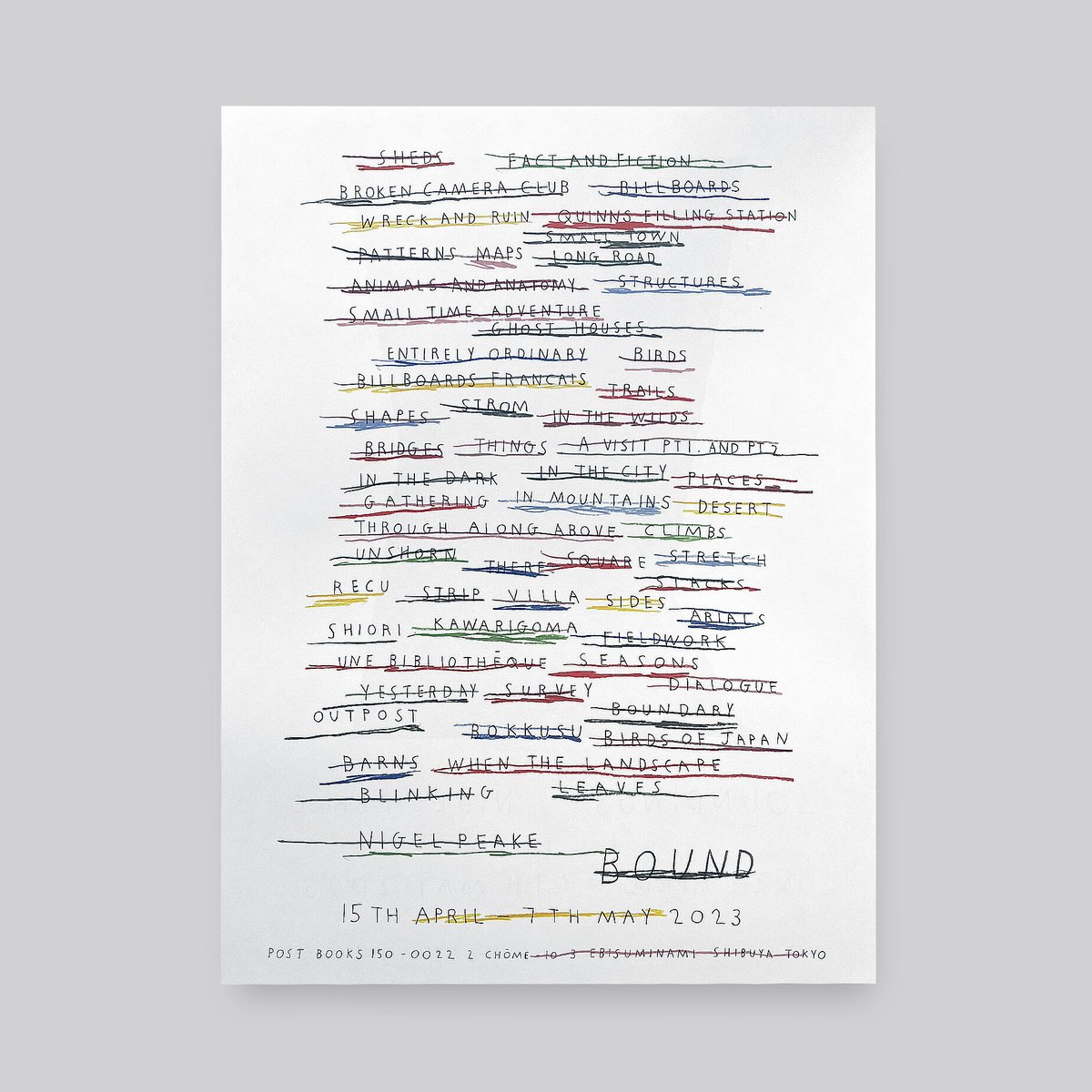 Nigel Peake / SOUNDINGS BOUND Poster | POST