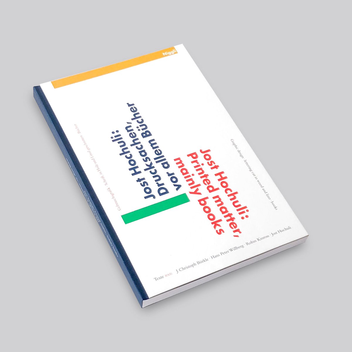 Jost Hochuli / Printed matter, mainly books | POST