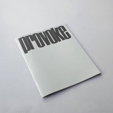 PROVOKE（プロヴォーク）復刻版 全3冊揃