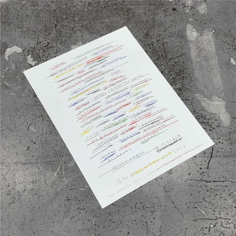 Nigel Peake / SOUNDINGS BOUND Poster