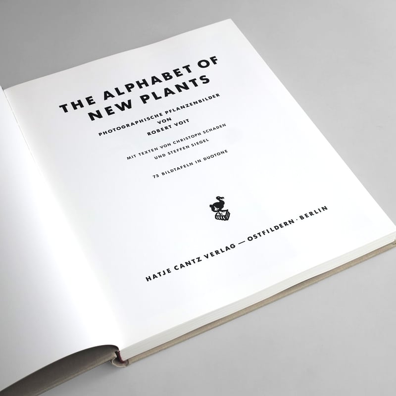 Robert Voit / The Alphabet of New Plants | POST