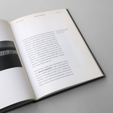 Peter Zumthor / Atmospheres