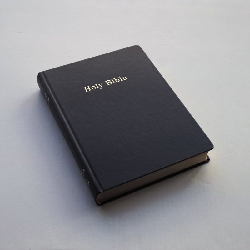 ヴィンテージの聖書◆『Holy Bible』◆ Holy Bible Leather Henry Frowde Oxford w/ Handwritten