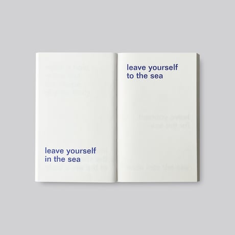 【Signed】David Horvitz / Adjust the level of the sea