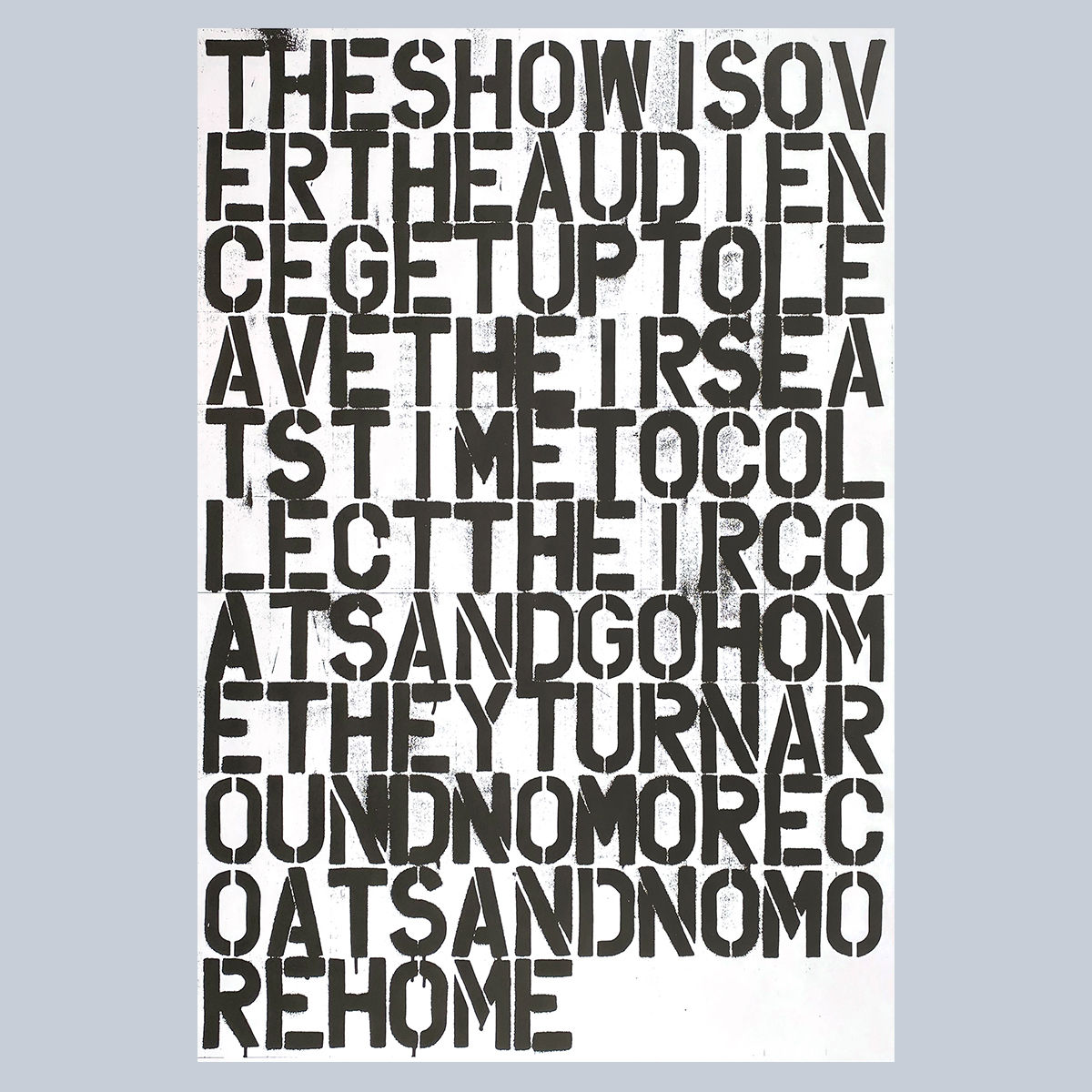 Christopher Wool & Felix Gonzalez-Torres / Unti