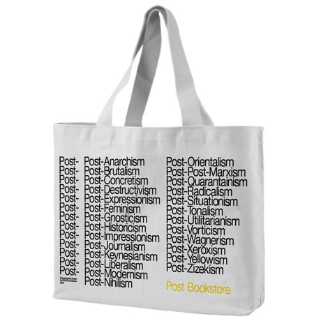 Post-Post totebag designed by Experimental Jetset / Yellow