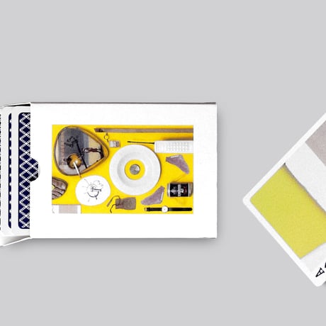 Jonathan Monk / A collection of nine Kippenberger editions, one Boetti watch, a cigarette and yellow