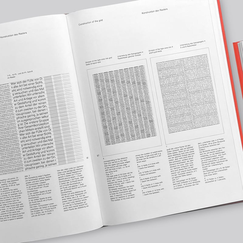 Josef Müller-Brockmann / Grid systems in graphi
