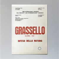[Signed] Joseph Beuys / GRASSELLO Poster