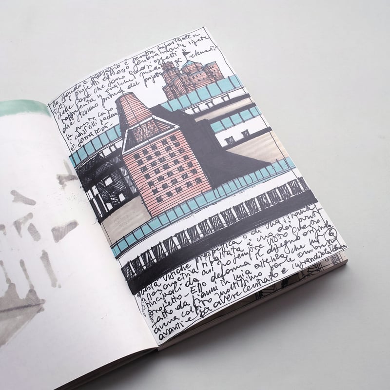 Aldo Rossi The Sketchbooks アルド・ロッシ Aldo Rossi: The Sketchbooks 1990-97: Portoghesi, Paolo, Tadini