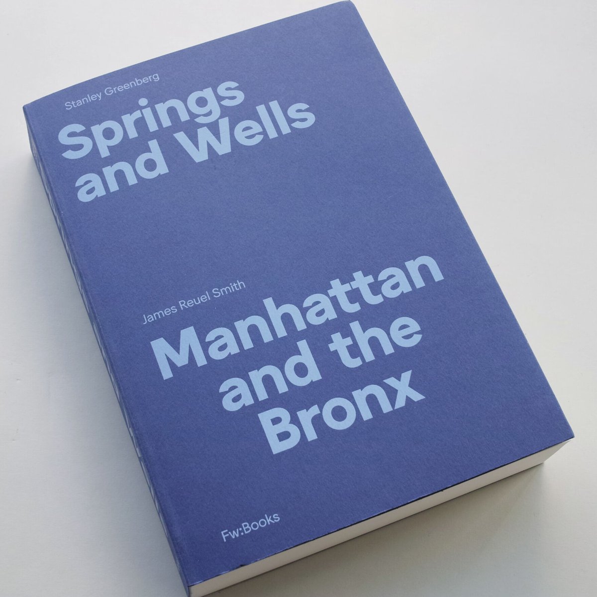 Stanley Greenberg / Springs and Wells, Manhatta