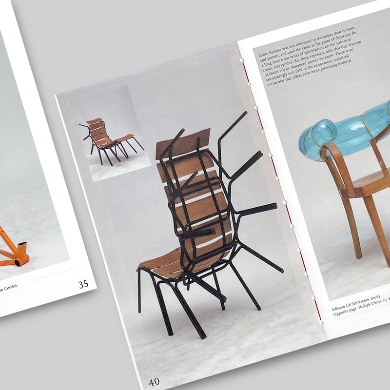 Martino Gamper / 100 Chairs in 100 Days and its