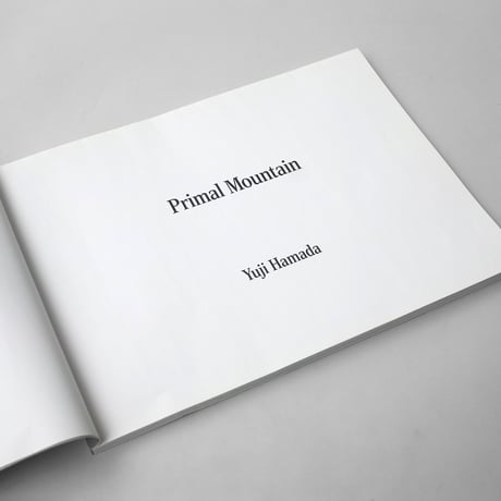 Yuji Hamada / Primal Mountain (SIGNED)