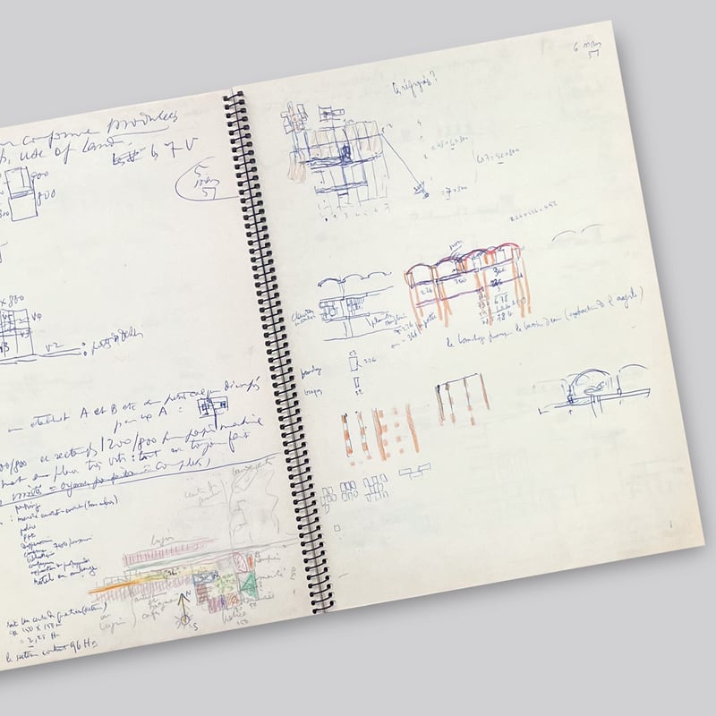 コレクション FH/le corbusier abcdesignePOSTERCALENDAR Le Corbusier / Album Punjab, 1951 | POST