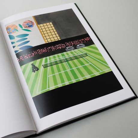 Jonas Wood / 24 Tennis Court Drawings