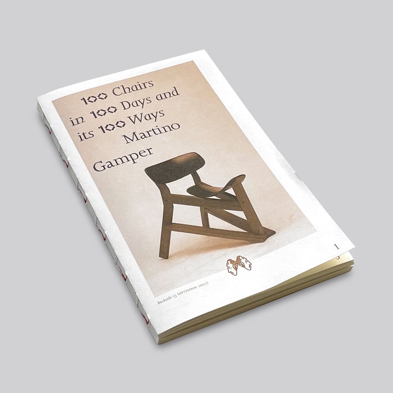 アート・デザイン・音楽 100 Chairs in 100 Days, Martino Gamper アート・デザイン・音楽 100 Chairs in 100 Days, Martino