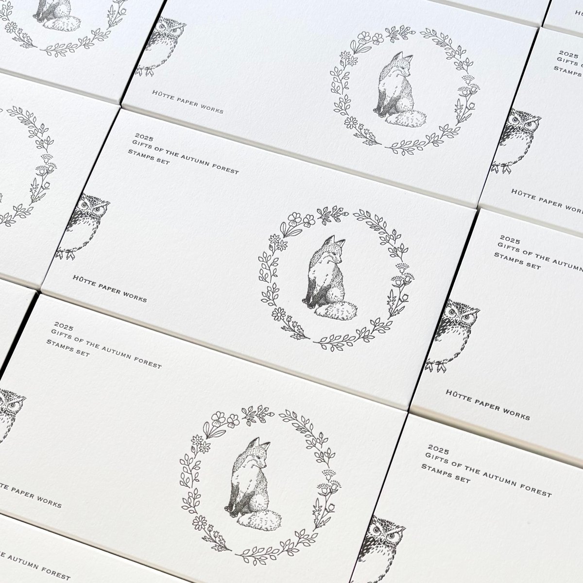 スタンプセット/Evergreen | Hütte paper works