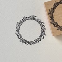 スタンプ/クリスマスリース