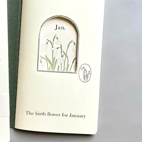 スタンプ/Birth flowers