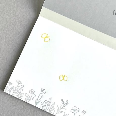 活版印刷の一筆箋