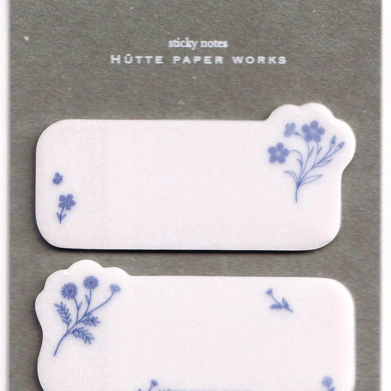 ダイカット・トレペ付箋紙 | Hütte paper works