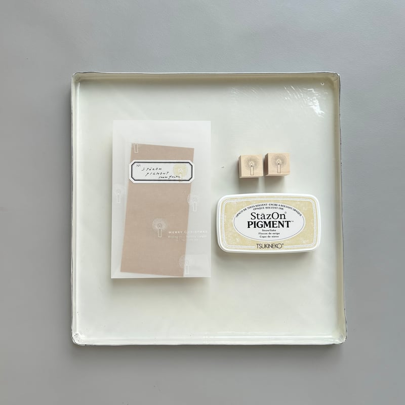 スタンプインク/ステイズオンピグメント | Hütte paper works