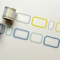 マスキングテープ/筆記可能／40mm幅 4-Labels