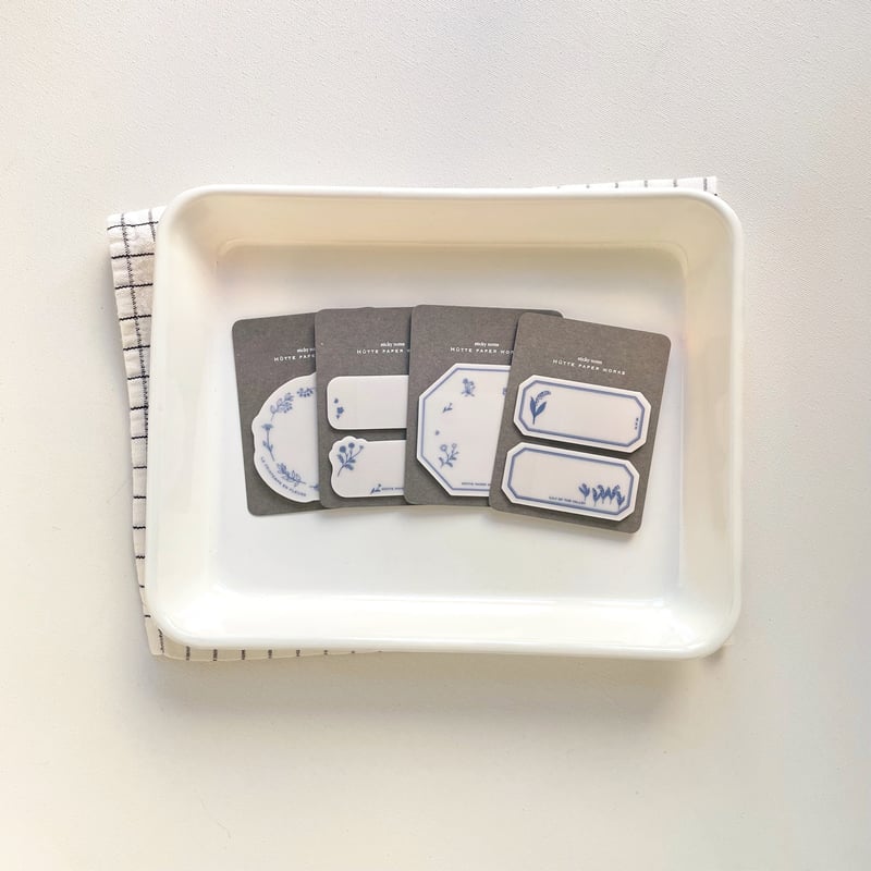 ダイカット・トレペ付箋紙 | Hütte paper works