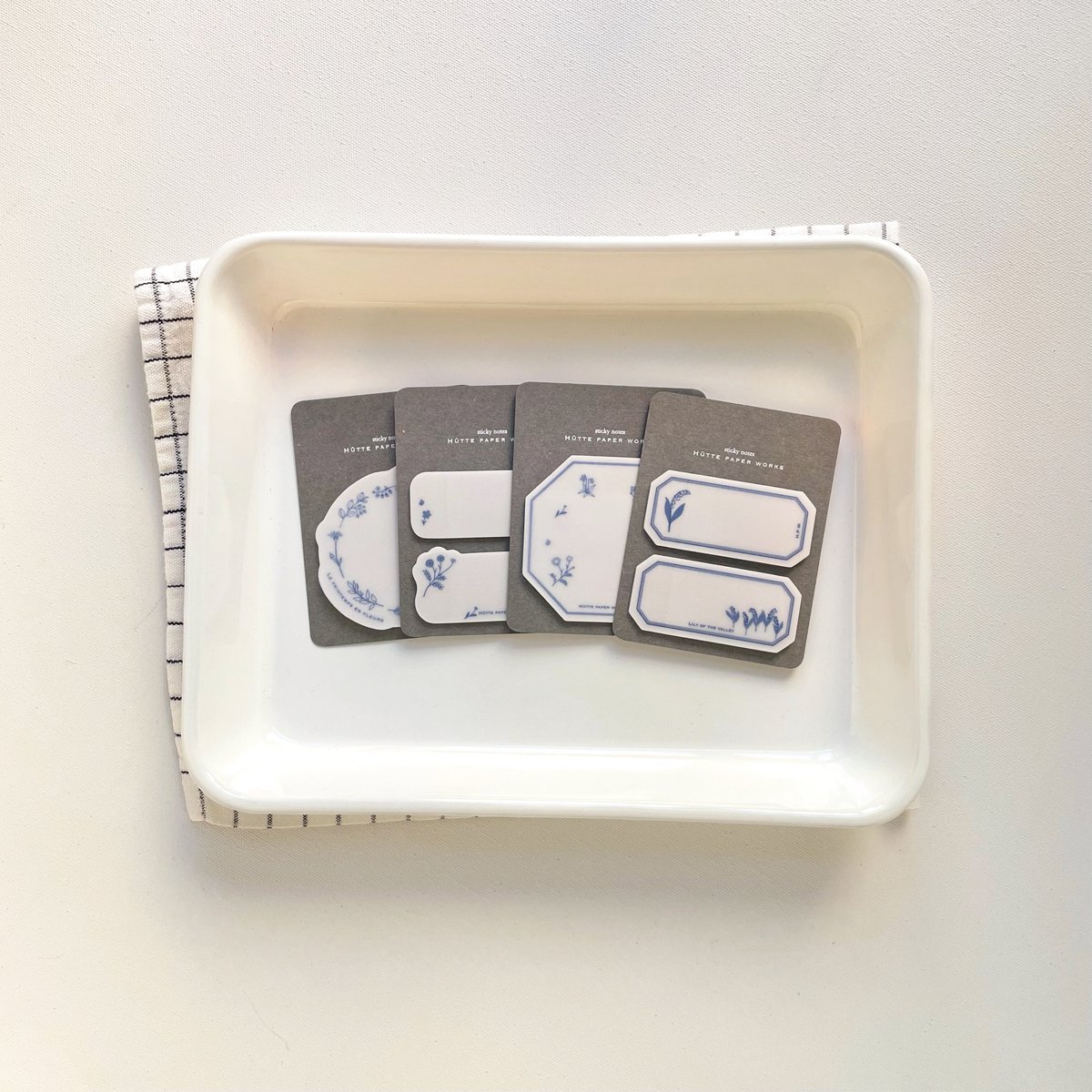 HUTTE   一筆箋 ダイカット・トレペ付箋紙 | Hütte paper works