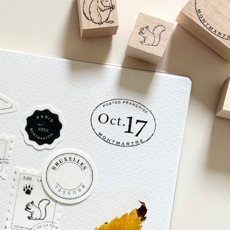 デイトスタンプセット | Hütte paper works