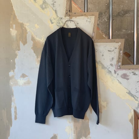 BATONER -MENS- SILK V NECK CARDIGAN
