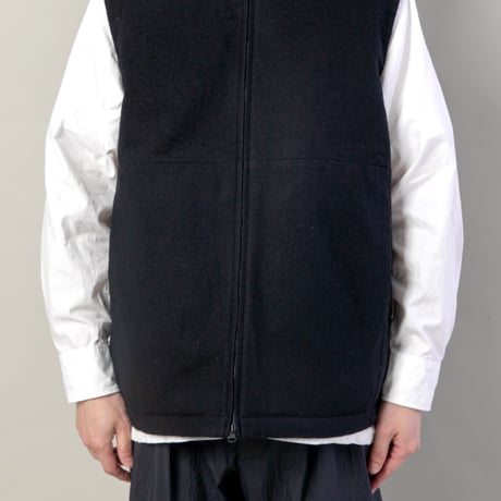 SHUKUJU WOOL PADDED VEST