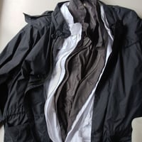 awasa super light airy nylon hooded coat